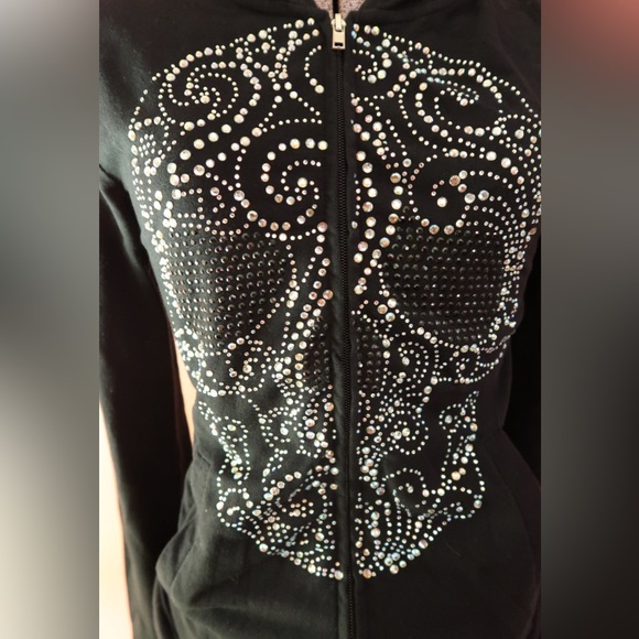 LA Bus Stop Skull Hoodie - Picture 3 of 4